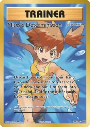 Misty's Determination (Full Art) - XY - Evolutions