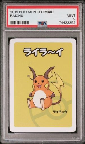 RAICHU,psa graded pokemon card
