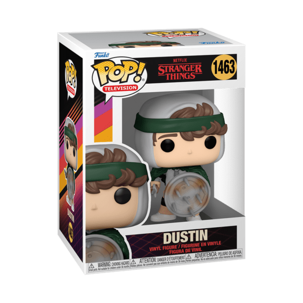 POP! DUSTIN WITH SPEAR AND SHIELD