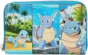 Pokémon Squirtle Evolution Zip Around Wallet